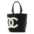 Chanel Black Cambon Ligne Tote