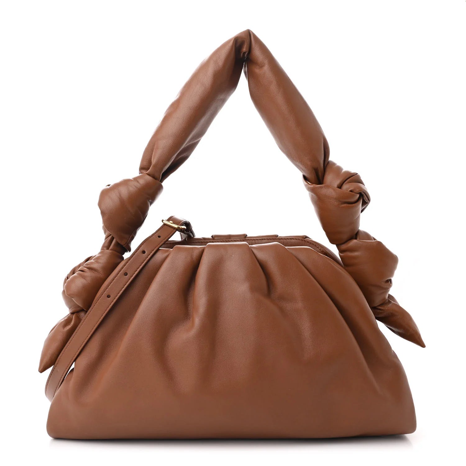 Bottega Veneta Brown Handle Pouch
