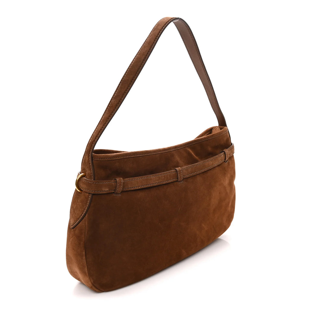 Miu Miu Brown Suede Bag
