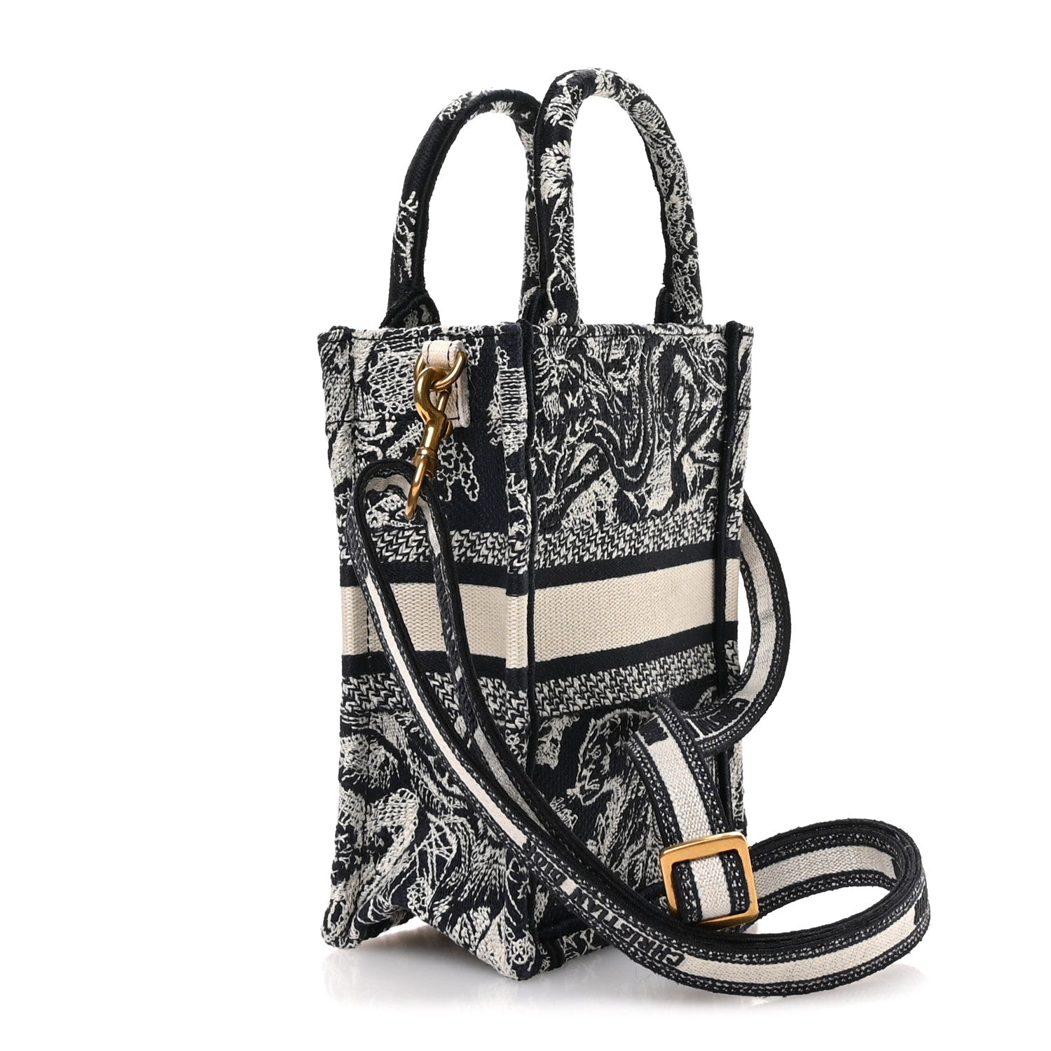 Dior Embroidered Animalier Phone Bag