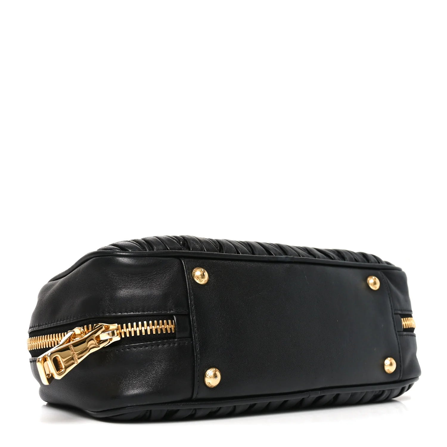 Miu Miu Black Matelassé Arcadie