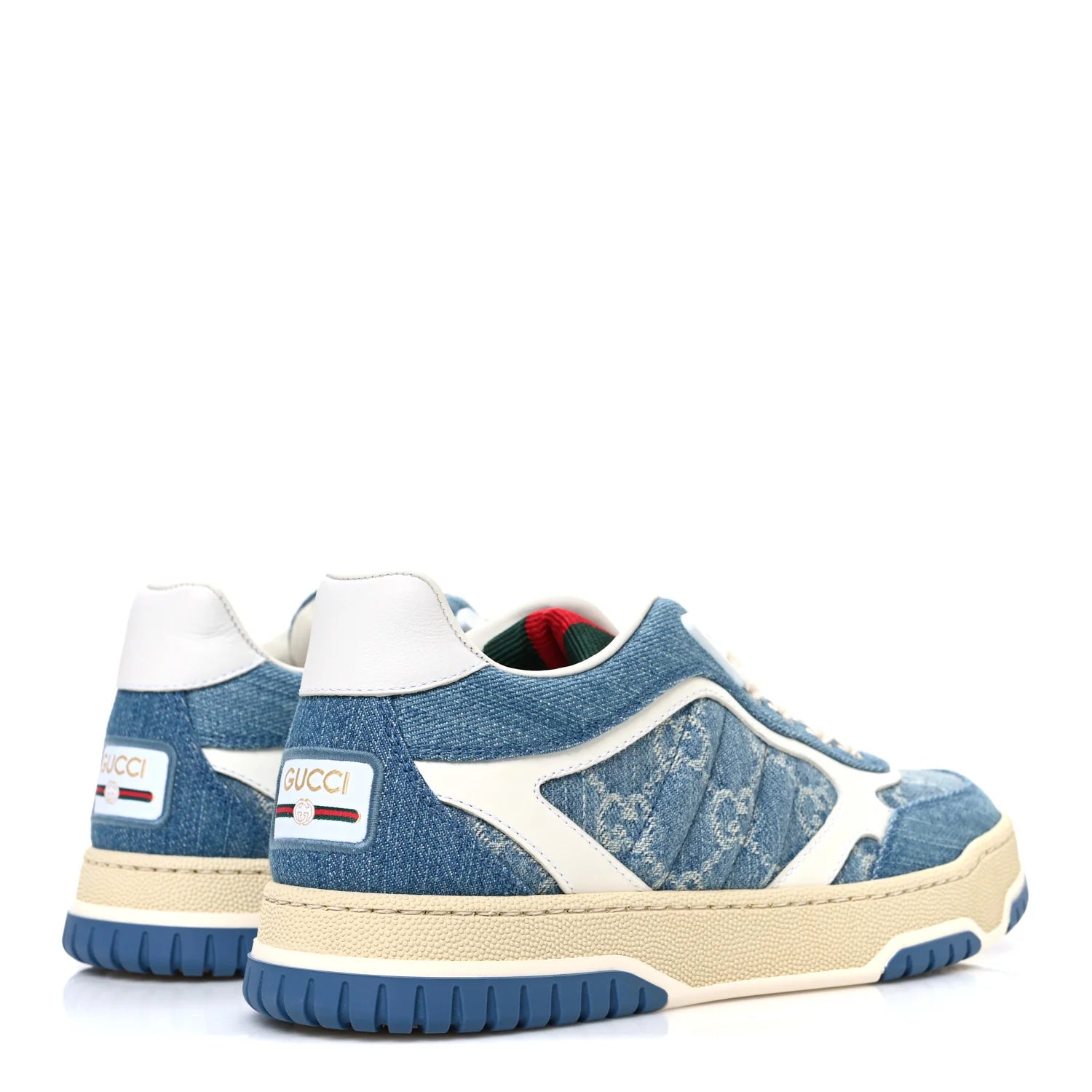 Gucci Blue GG Denim Sneakers