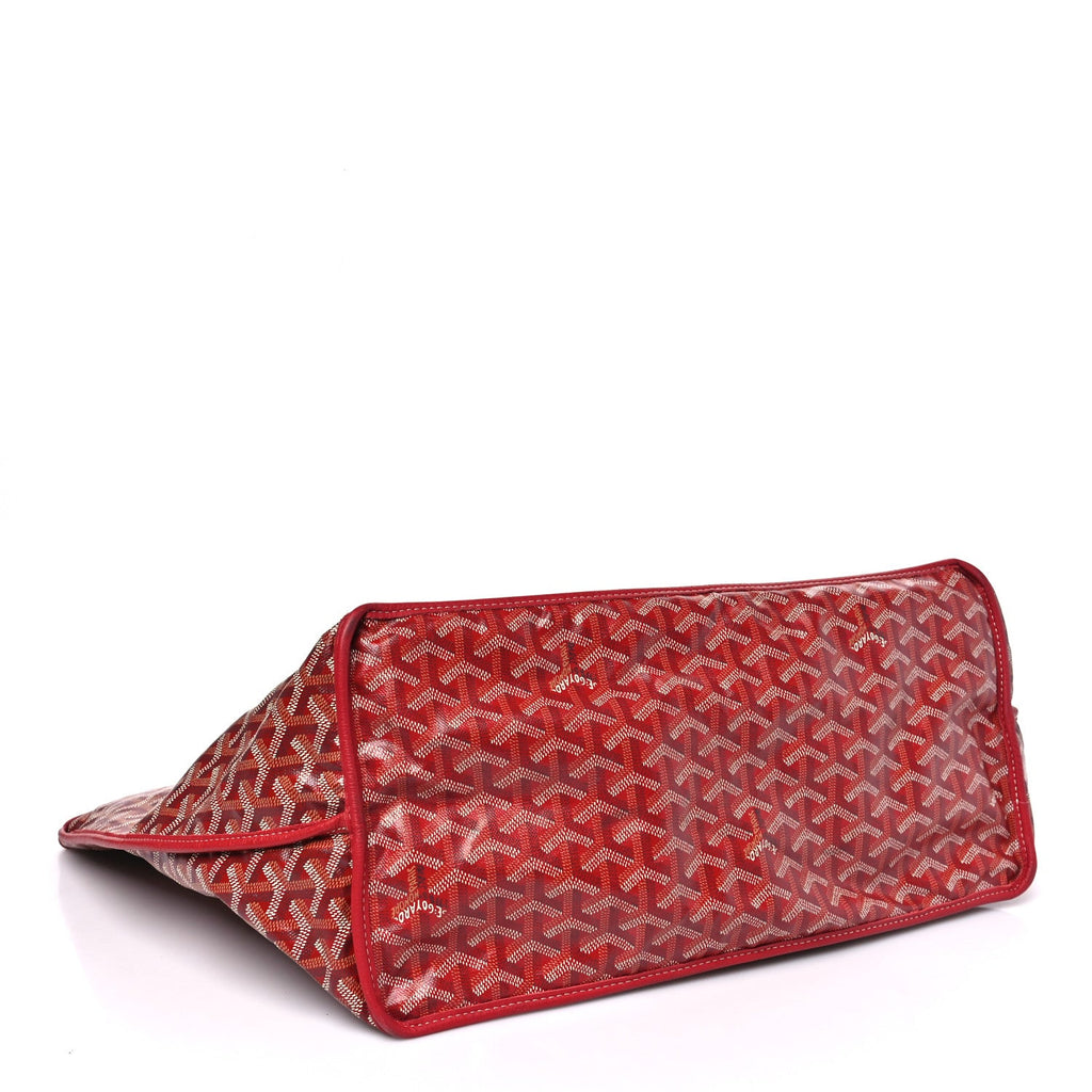 Goyard Red Goyardine Saint Louis