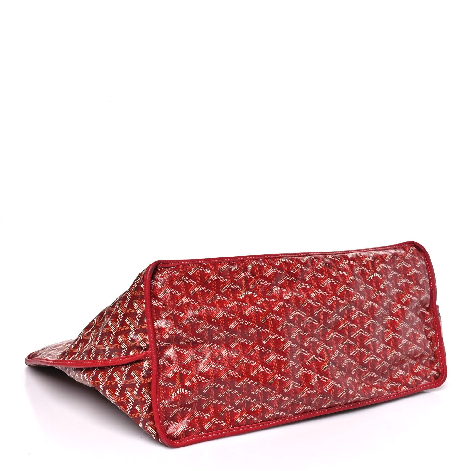 Goyard Red Goyardine Saint Louis