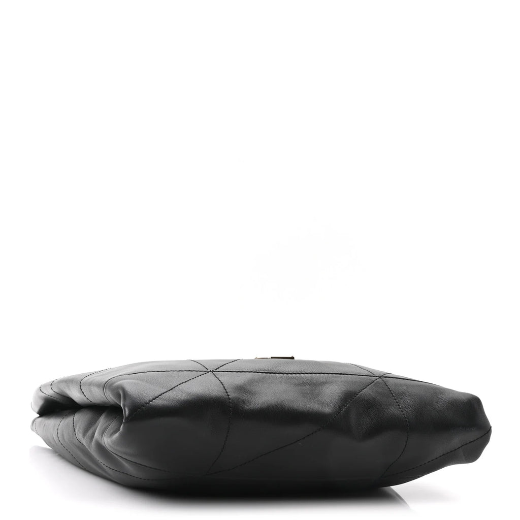 Saint Laurent Black Quilted Bucket