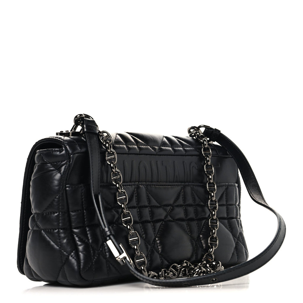 Dior Black Cannage Caro Bag