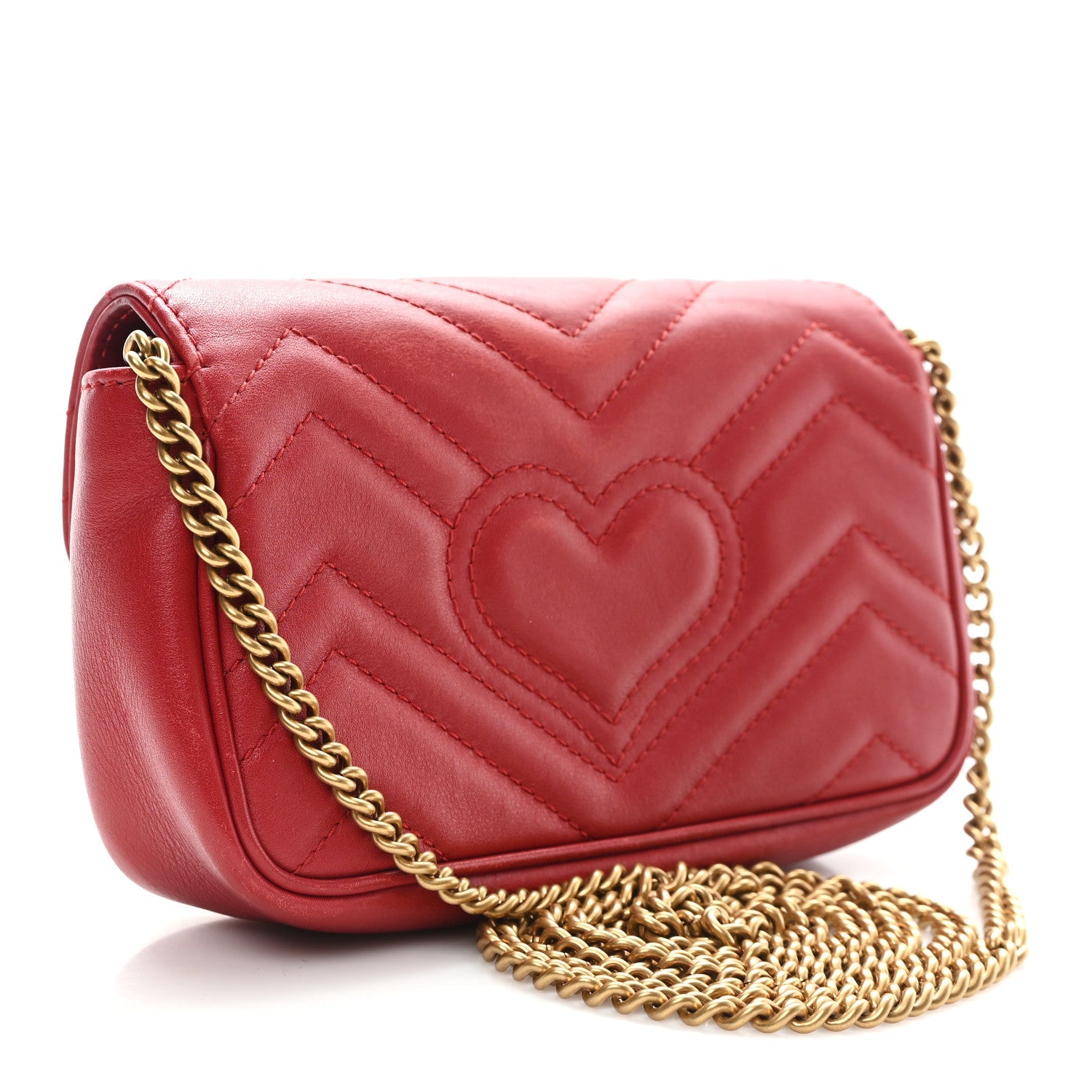 Gucci Red GG Marmont Bag