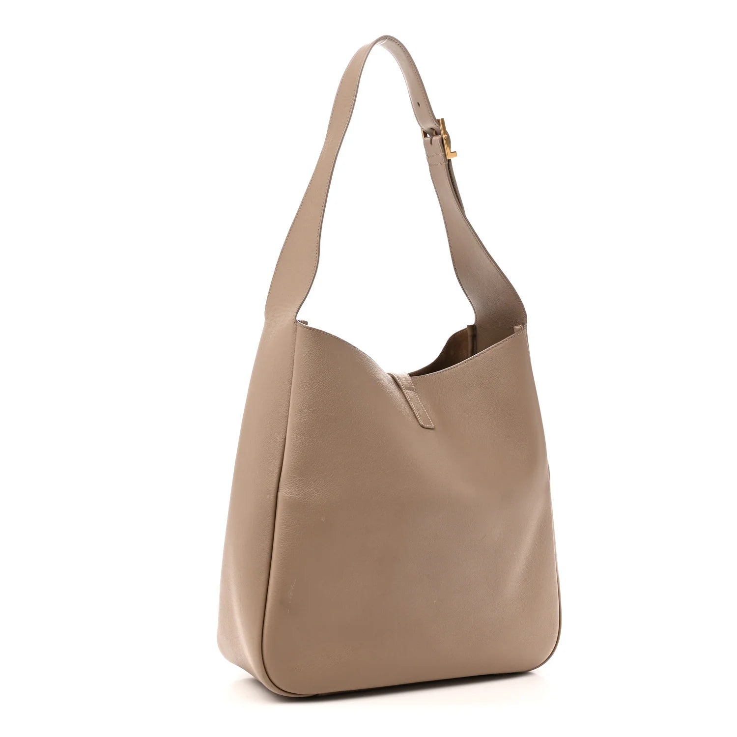 Saint Laurent Grained Leather Hobo
