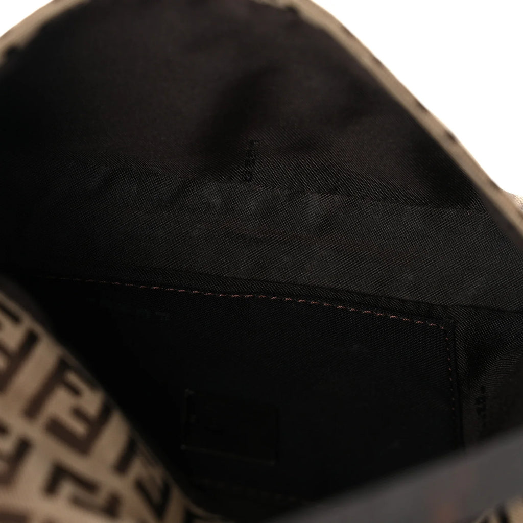 Fendi Zucca Monogram Canvas Baguette