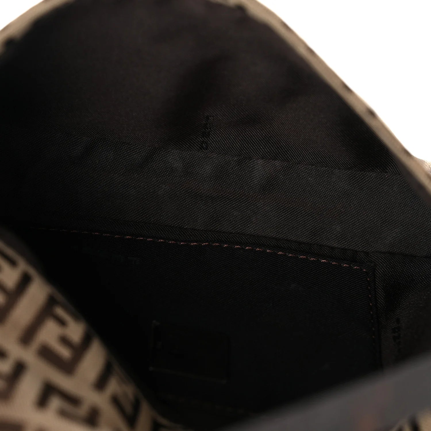 Fendi Zucca Monogram Canvas Baguette