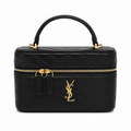 Saint Laurent Black Quilted Vanity