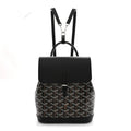 Goyard Black Goyardine Alpin Backpack