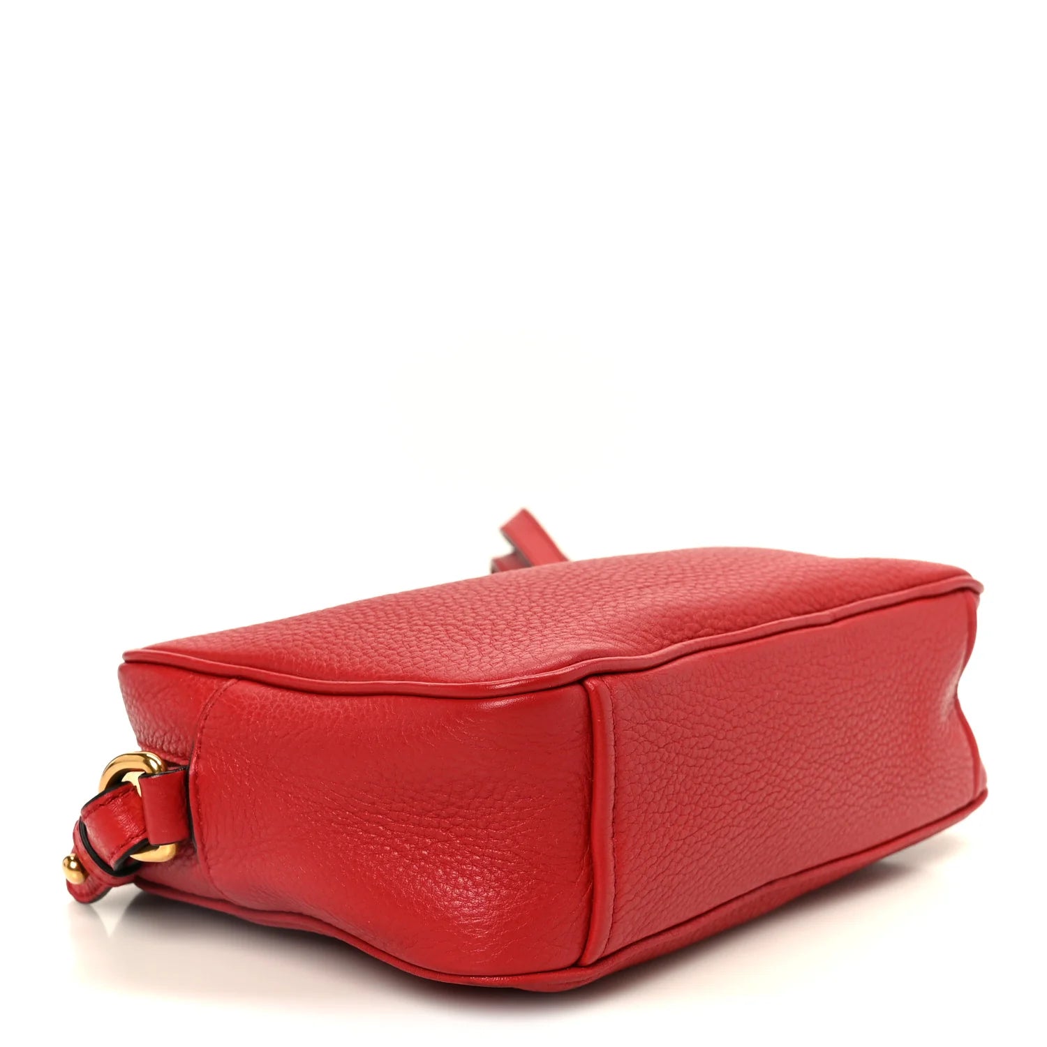 Prada Red Grained Leather Crossbody