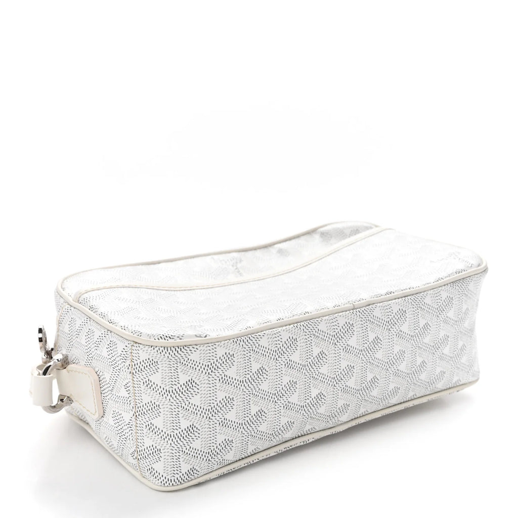Goyard White Goyardine Cap-Vert Bag