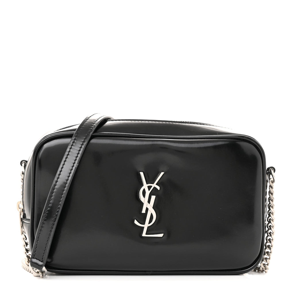 Saint Laurent Black Patent Crossbody