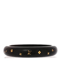 Louis Vuitton Black Monogram Bangle
