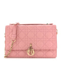 Dior Pink Cannage Flap Bag