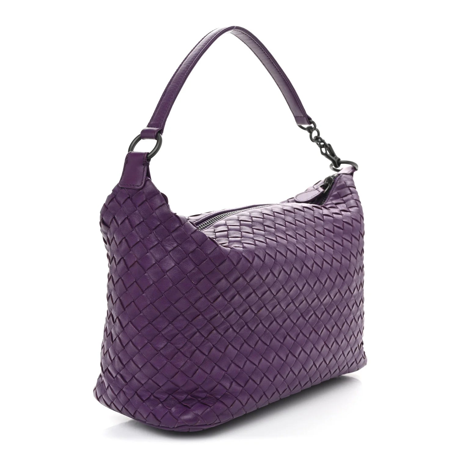 Bottega Veneta Intrecciato Purple Bag