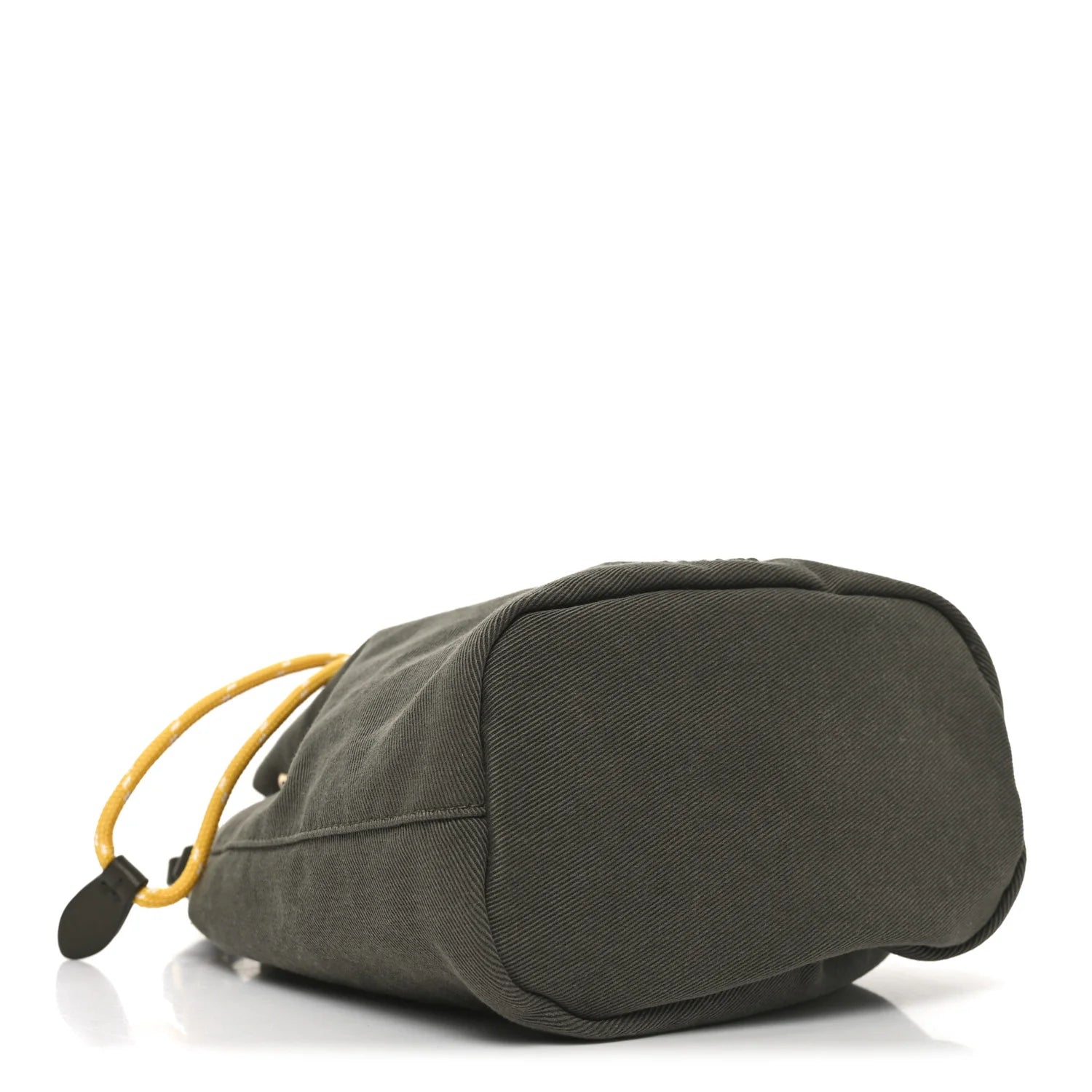 Miu Miu Grey Canvas Bucket Bag