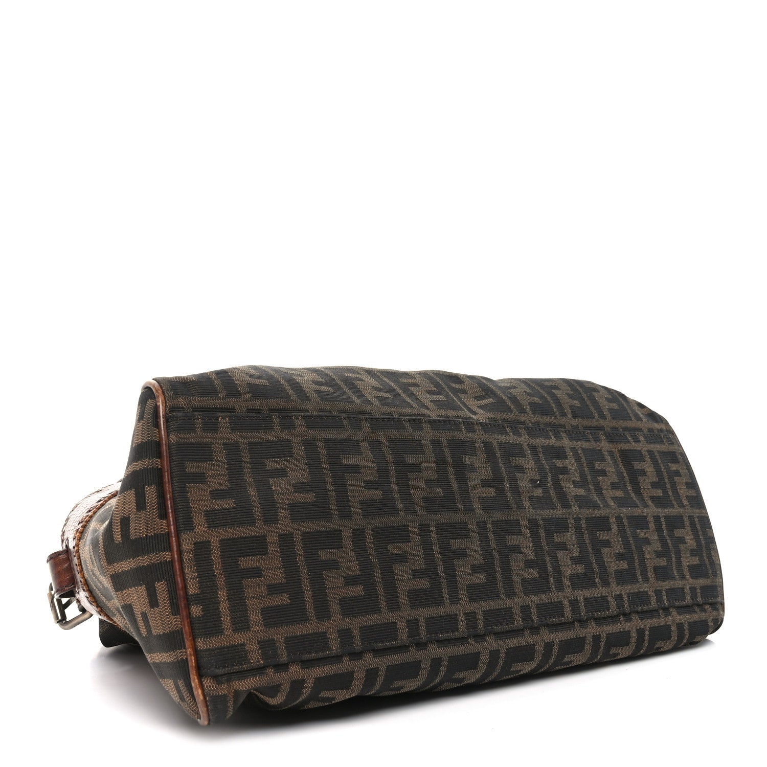 Fendi Brown Zucca Canvas Satchel