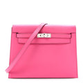 Hermes Pink Leather Kelly Danse