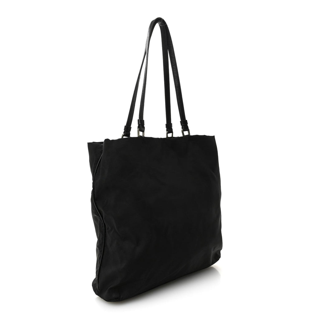Prada Black Nylon Tote Bag