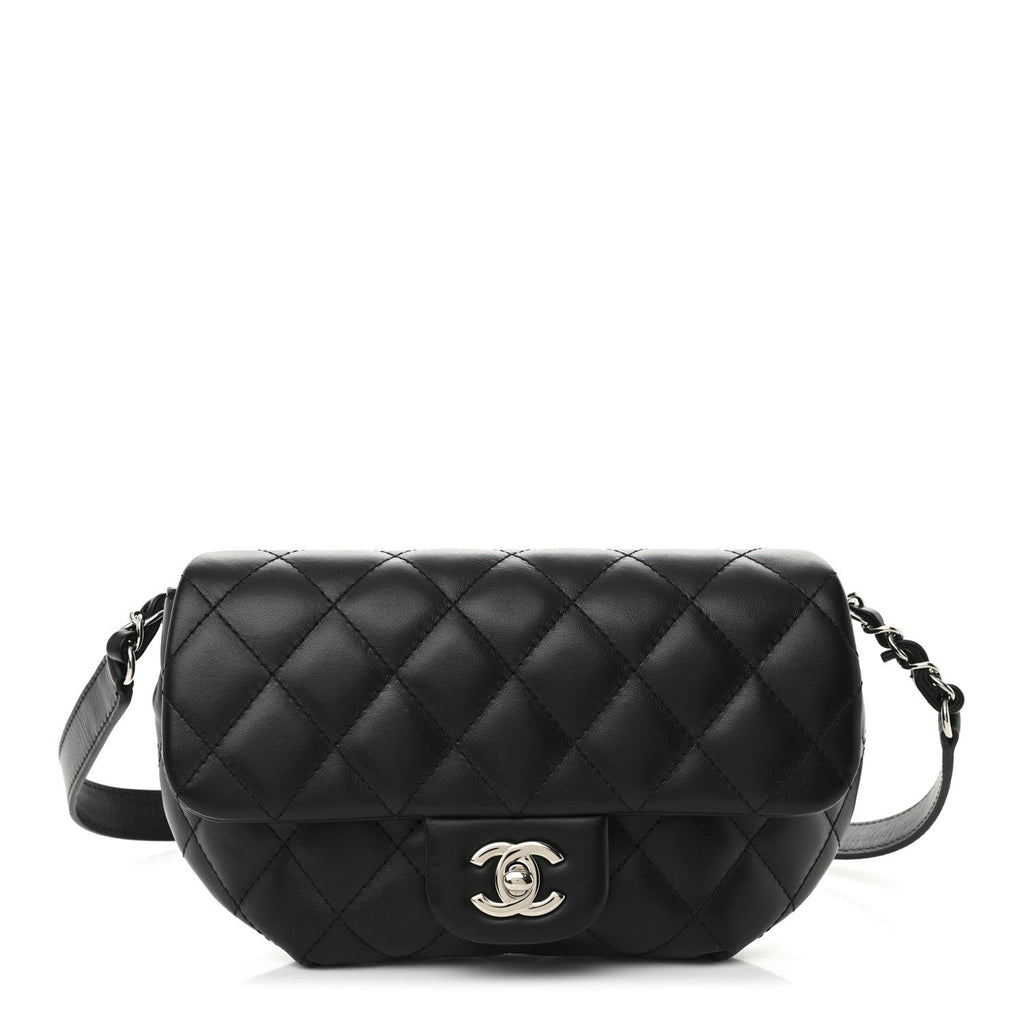 Chanel Black Quilted Lambskin Bag