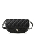 Chanel Black Quilted Lambskin Bag