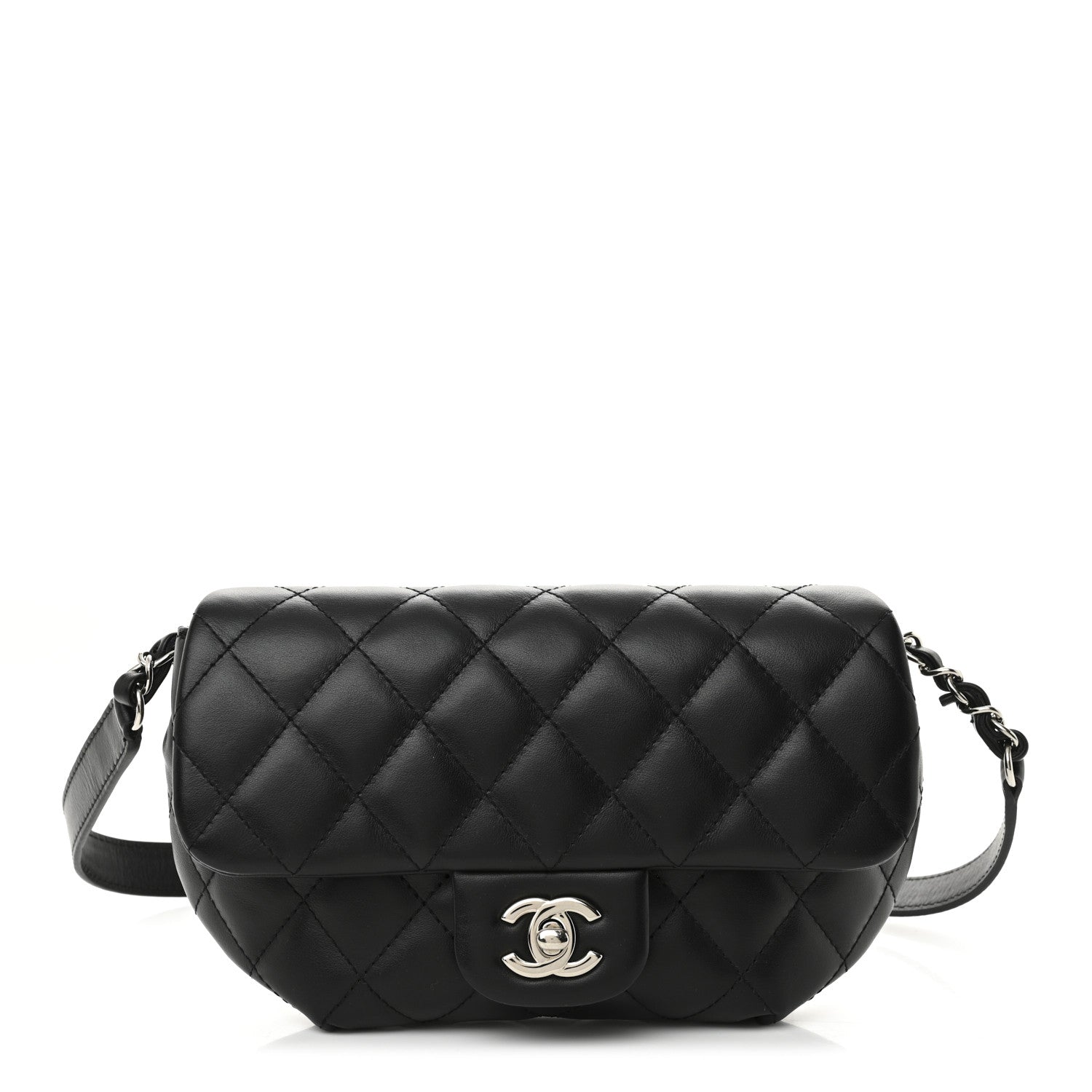Chanel Black Quilted Lambskin Bag