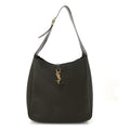 Saint Laurent Brown Leather Hobo