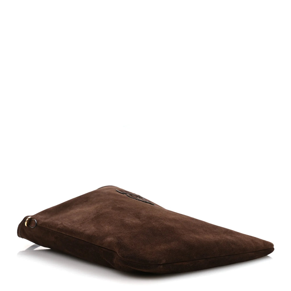Miu Miu Brown Suede Tote