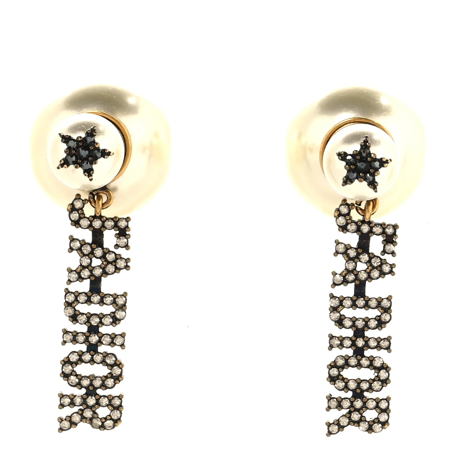Dior J'Adior Crystal Tribales Earrings