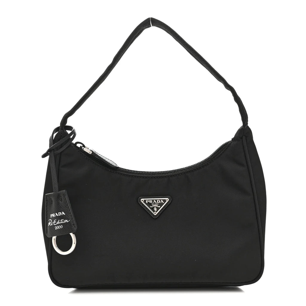 Prada Black Nylon Re-Edition 2000