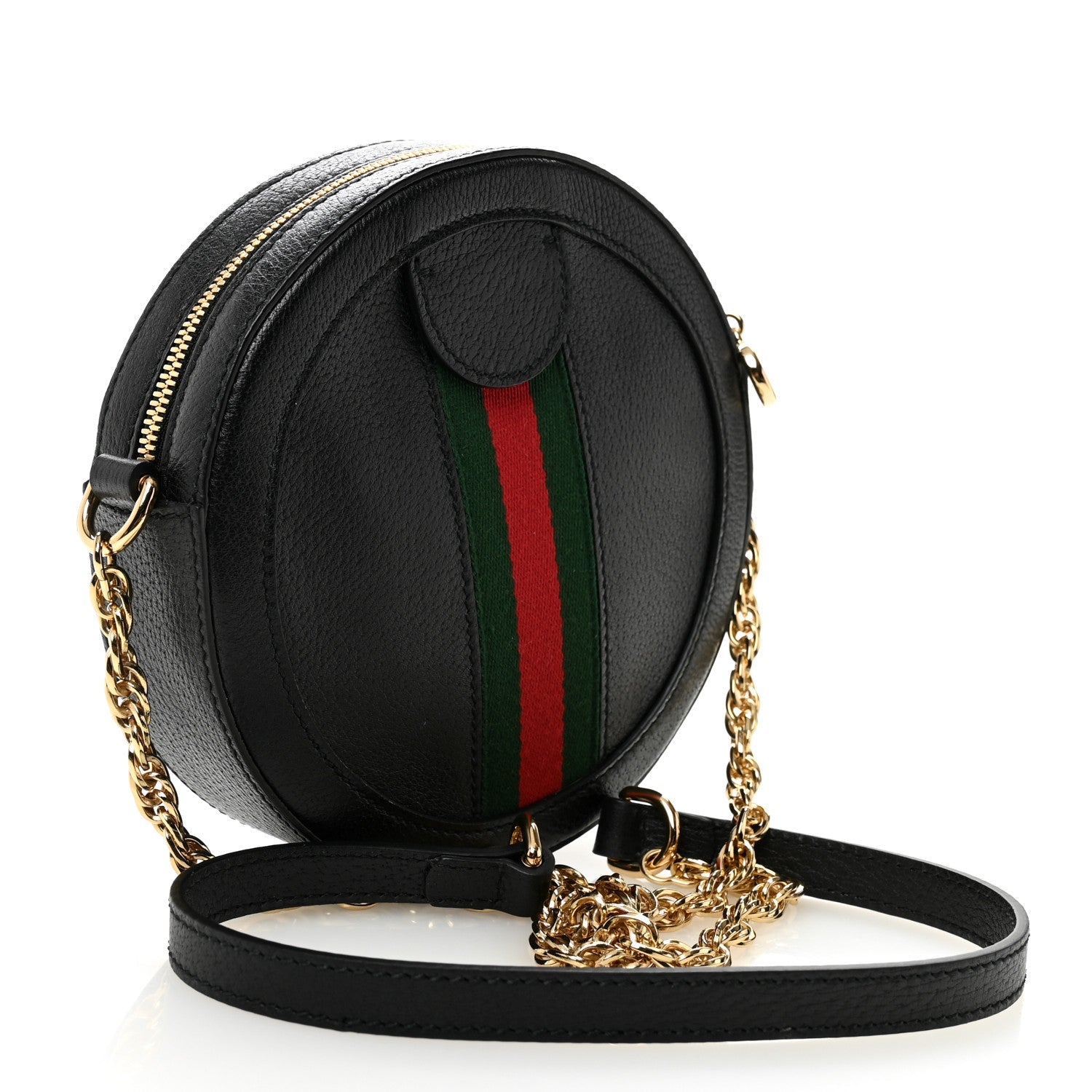 Gucci Black Round Shoulder Bag