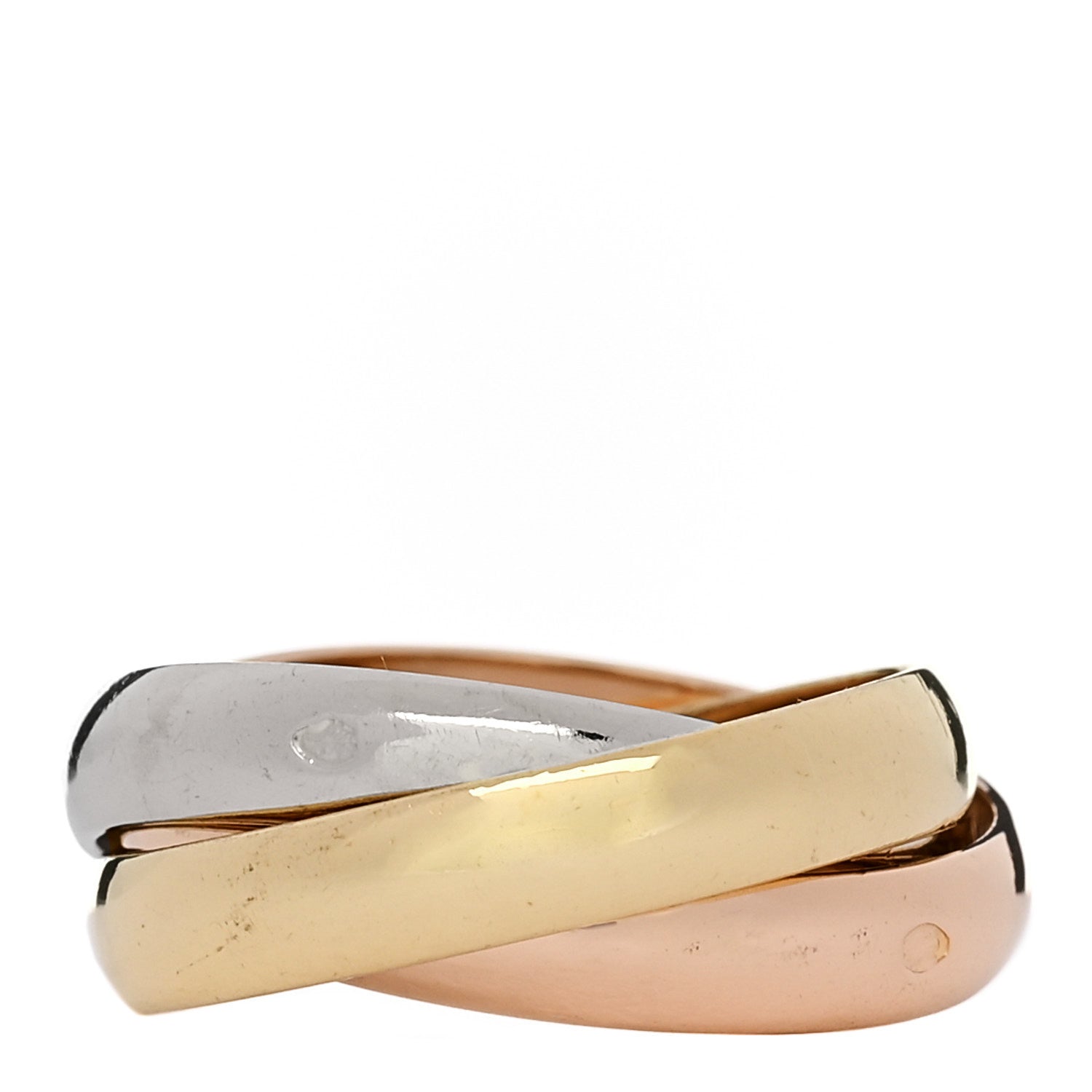 Cartier Trinity 18K Tricolor Ring