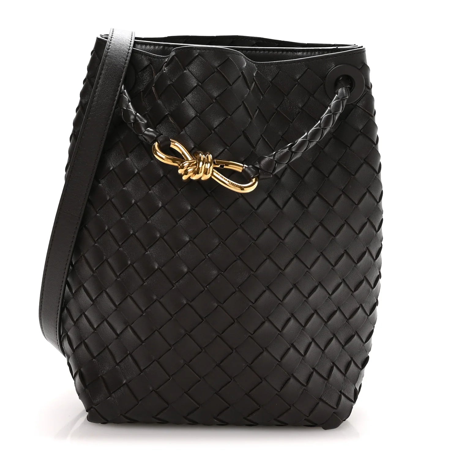 Bottega Veneta Intrecciato Andiamo Bucket