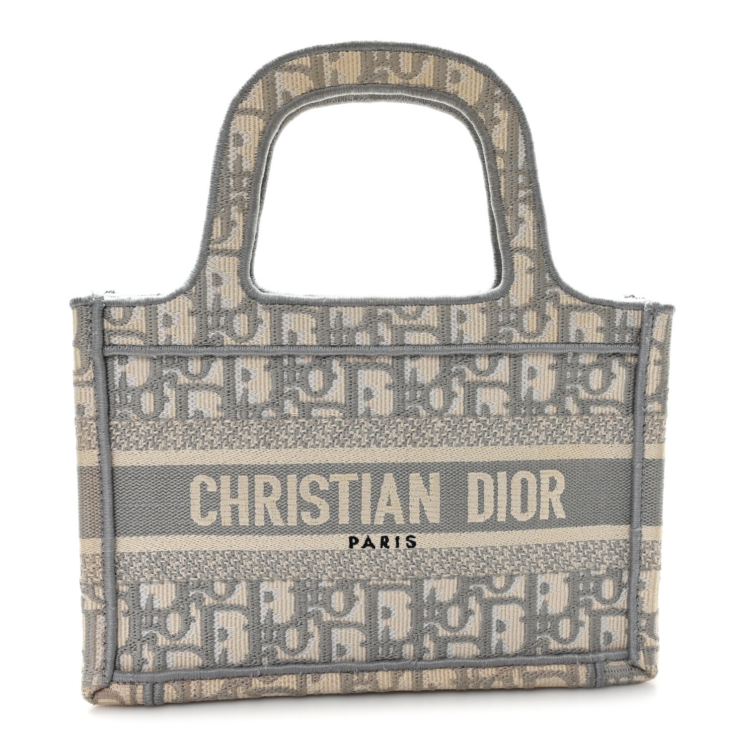 Dior Grey Mini Book Tote