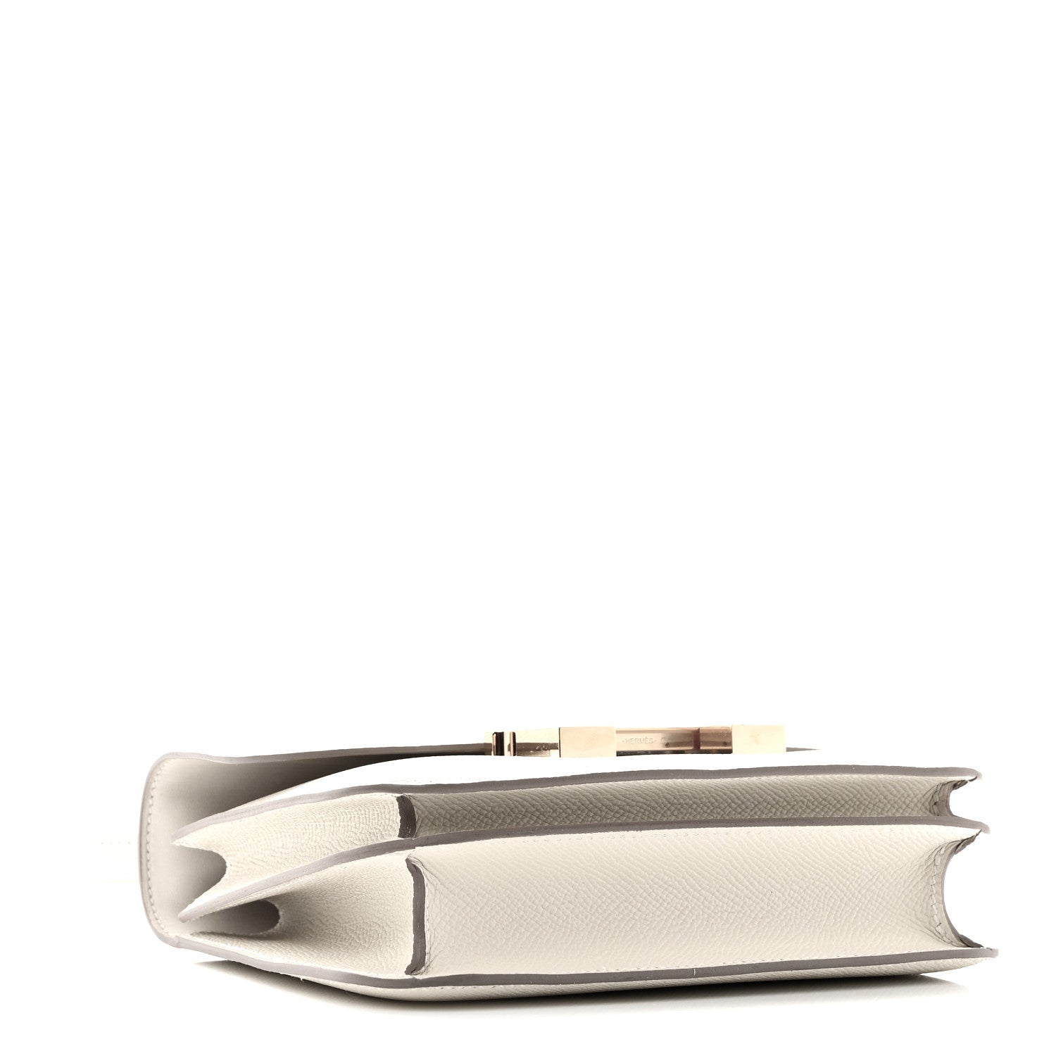 Hermes White Epsom Constance Bag