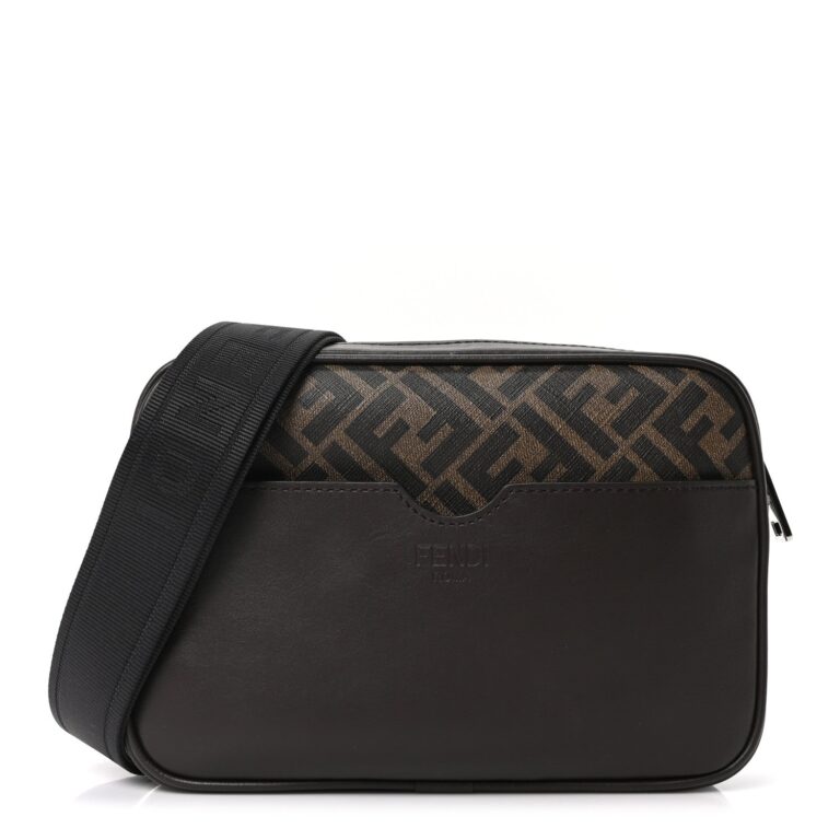 Fendi Brown FF Monogram Crossbody