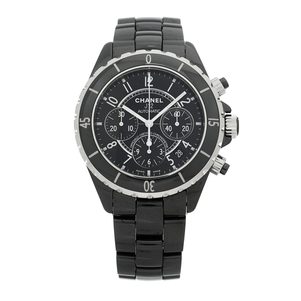 Chanel J12 Black Ceramic Chronograph