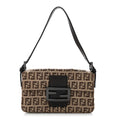 Fendi Zucca Monogram Canvas Baguette