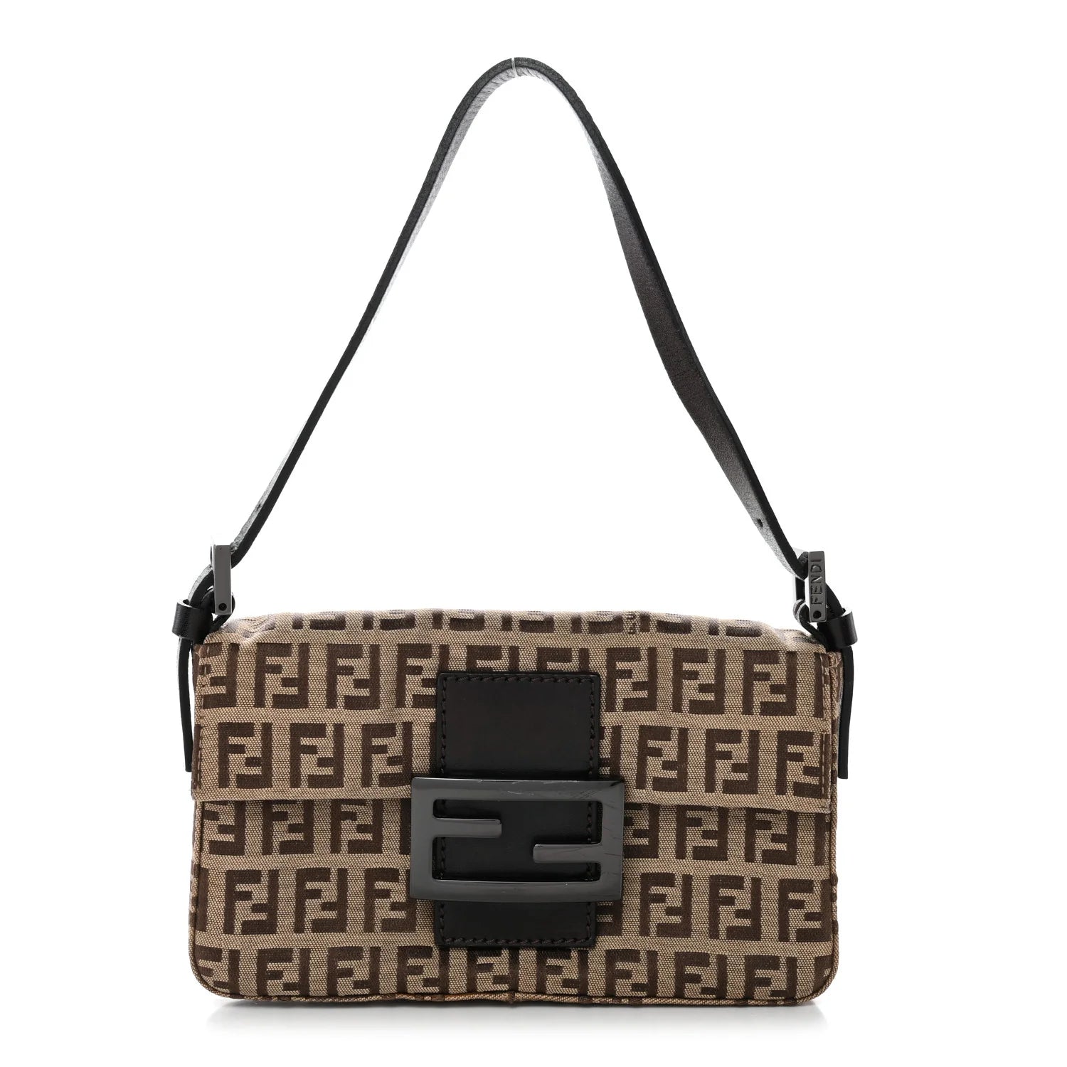 Fendi Zucca Monogram Canvas Baguette