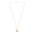 Hermes Gold Diamond Birkin Necklace
