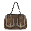 Fendi Two-Tone Leather B. Bag