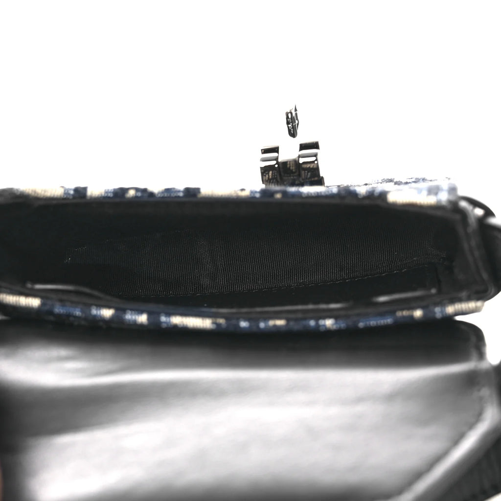 Dior Black Oblique Jacquard Bag