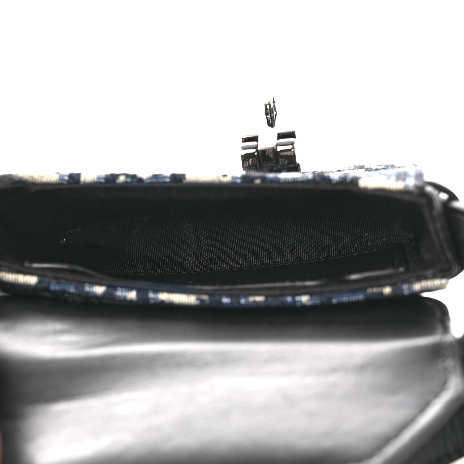 Dior Black Oblique Jacquard Bag