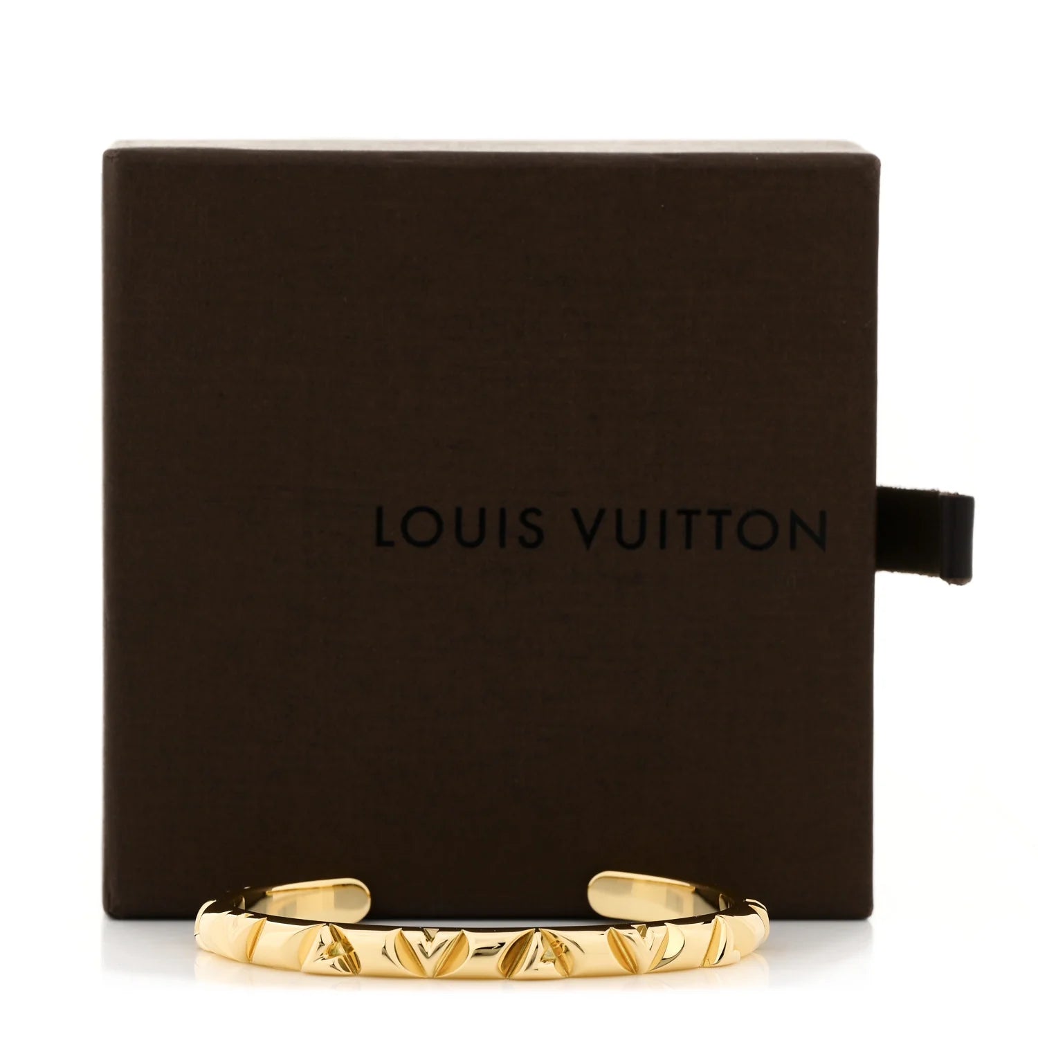 Louis Vuitton Gold Monogram Cuff