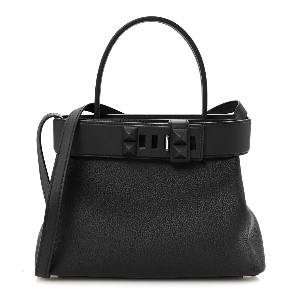 Hermes Black Grained 24/24 Bag