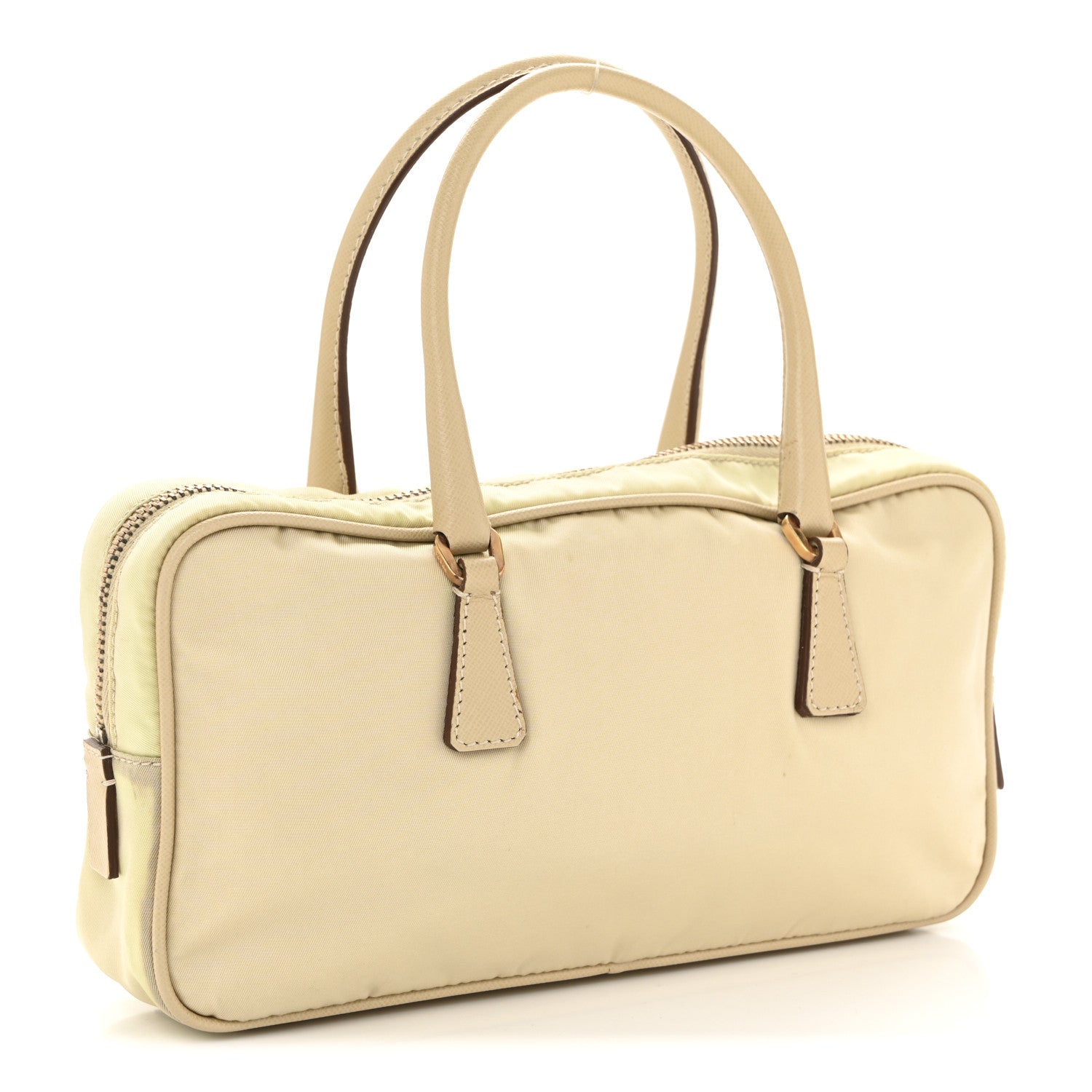 Prada Beige Nylon Top Handle