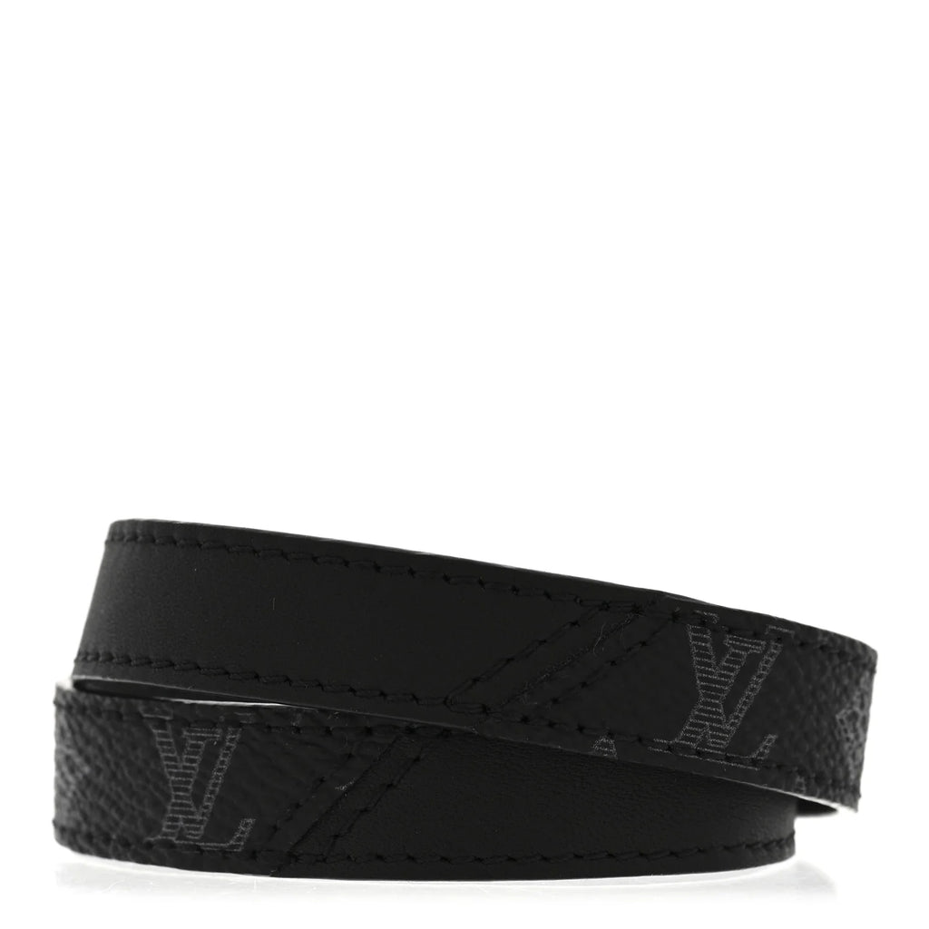 Louis Vuitton Black Monogram Reversible Belt